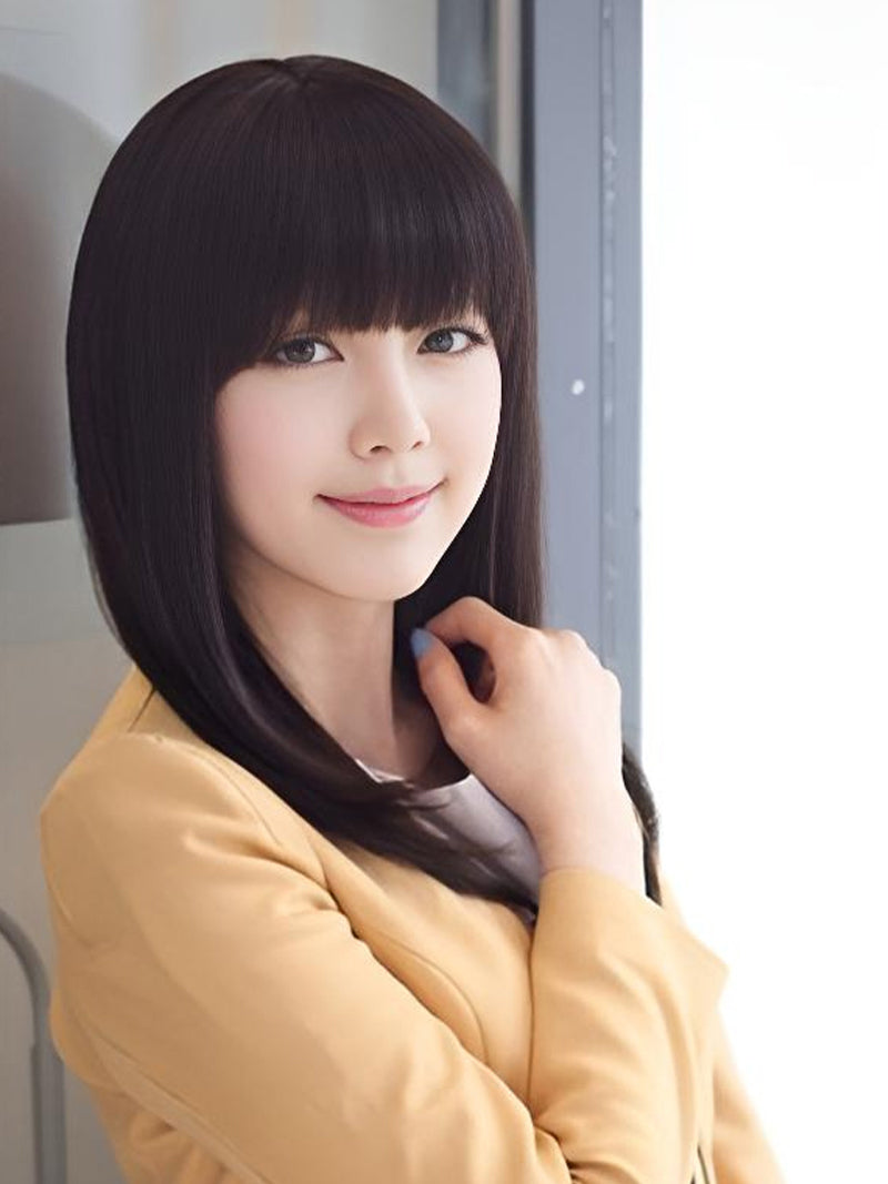 フルウィッグ ミディアムストレート