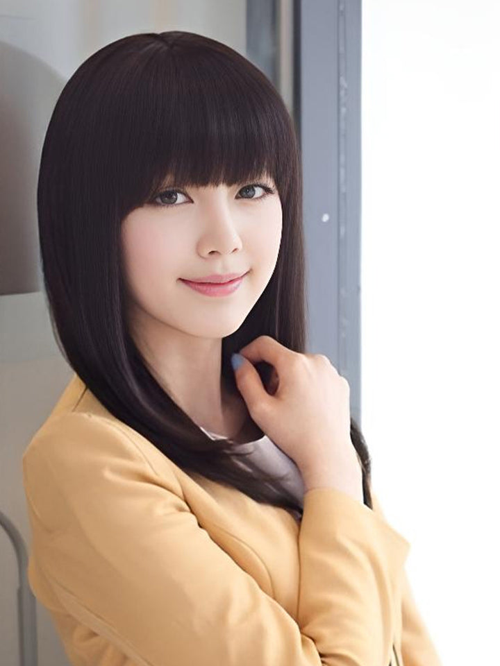 フルウィッグ ミディアムストレート