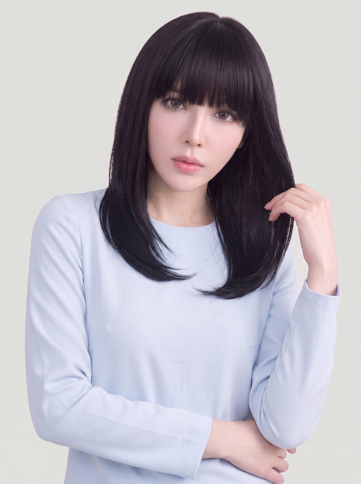 フルウィッグ ミディアムストレート：自然なウィッグ通販MYWIG