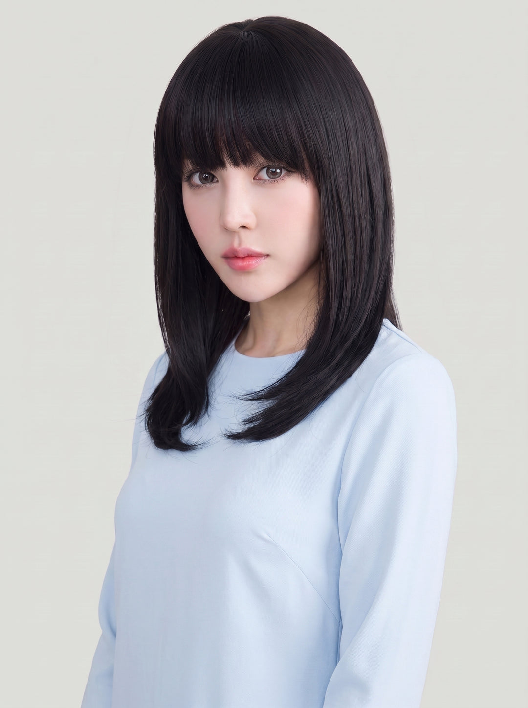 フルウィッグ ミディアムストレート：自然なウィッグ通販MYWIG