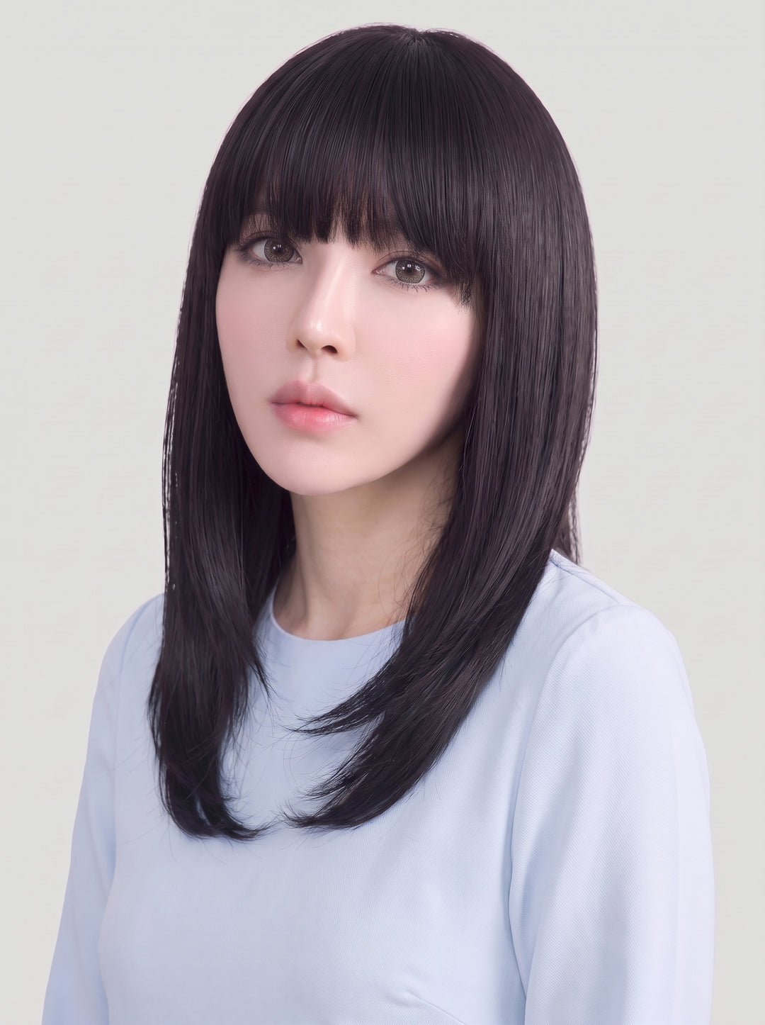 フルウィッグ ミディアムストレート：自然なウィッグ通販MYWIG