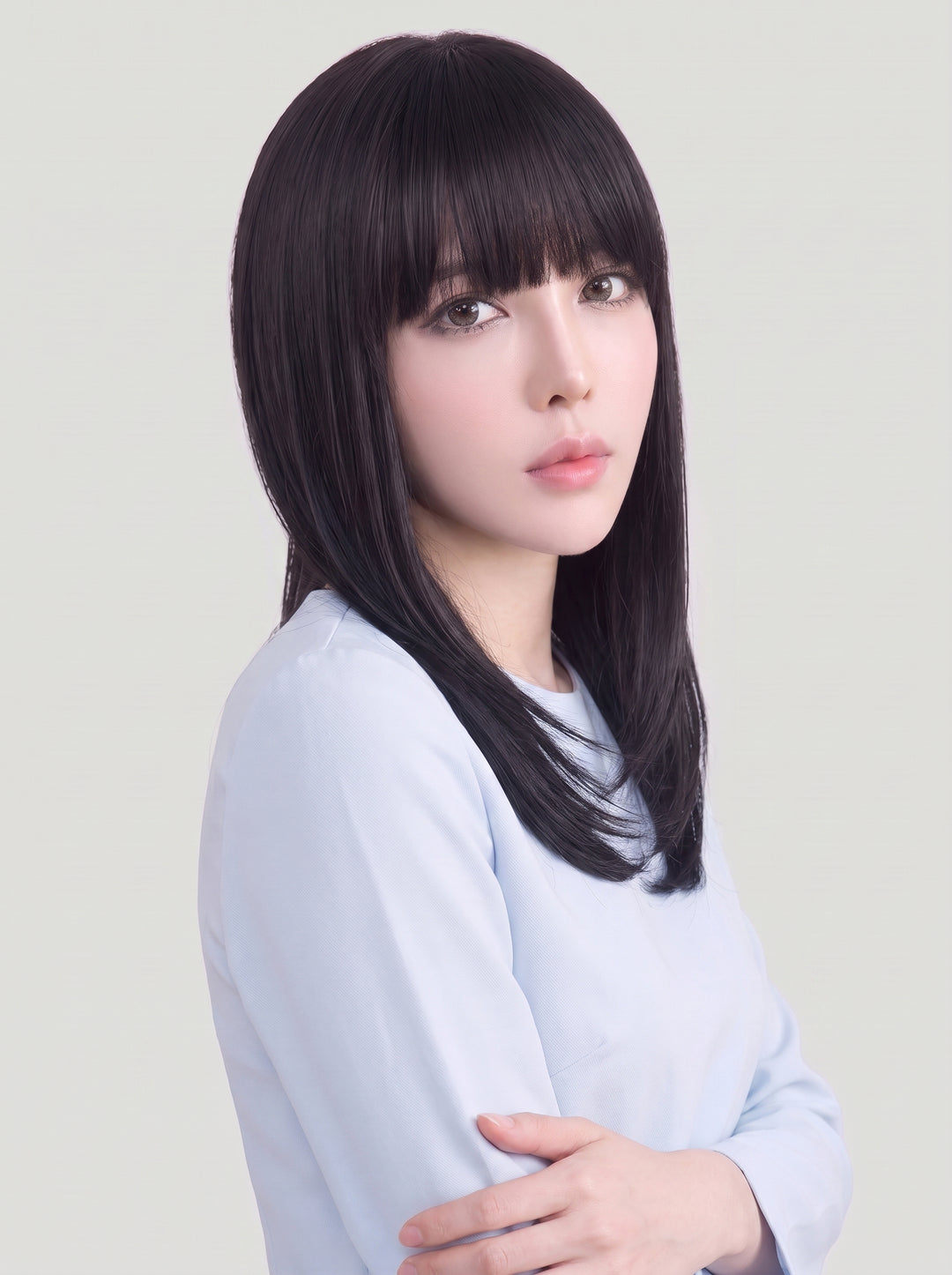 フルウィッグ ミディアムストレート：自然なウィッグ通販MYWIG