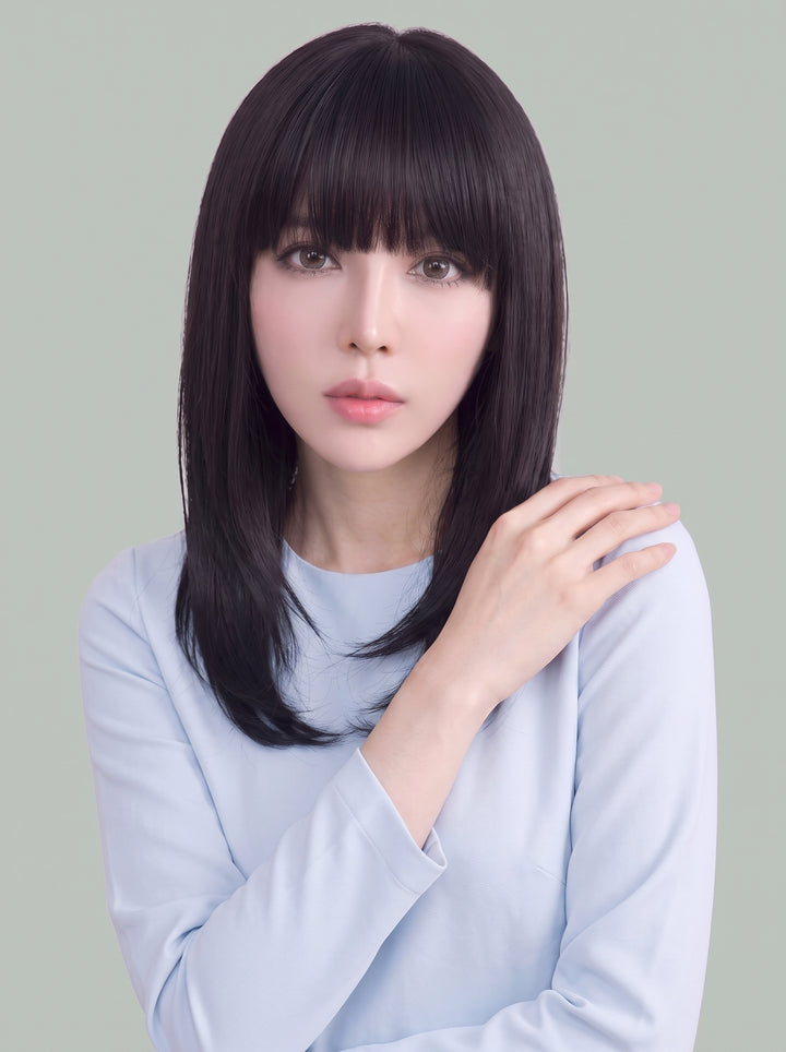 フルウィッグ ミディアムストレート：自然なウィッグ通販MYWIG