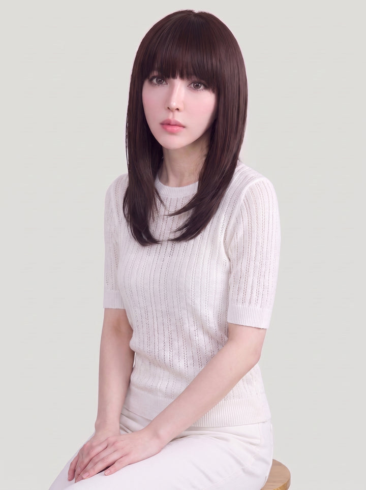 フルウィッグ ミディアムストレート：自然なウィッグ通販MYWIG