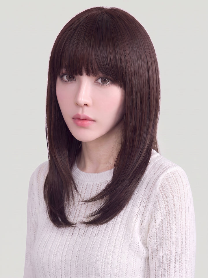 フルウィッグ ミディアムストレート：自然なウィッグ通販MYWIG