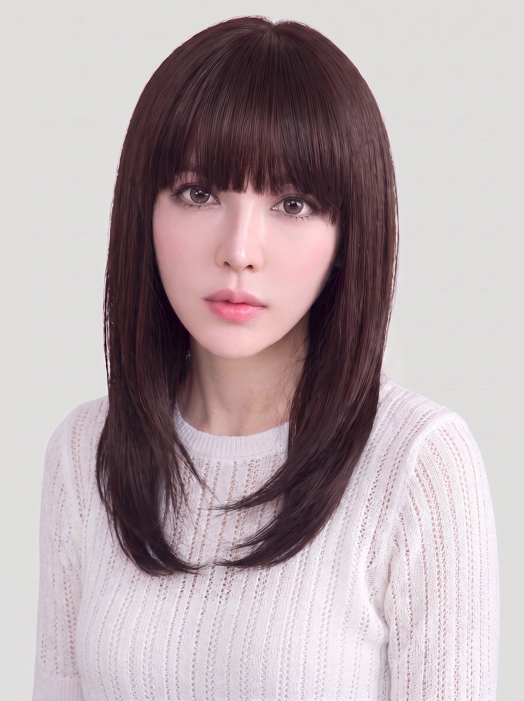 フルウィッグ ミディアムストレート：自然なウィッグ通販MYWIG