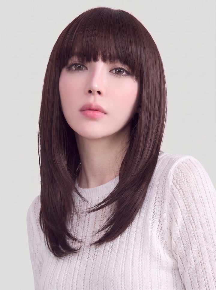 フルウィッグ ミディアムストレート：自然なウィッグ通販MYWIG