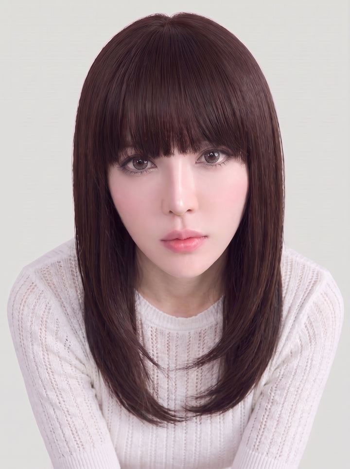 フルウィッグ ミディアムストレート：自然なウィッグ通販MYWIG