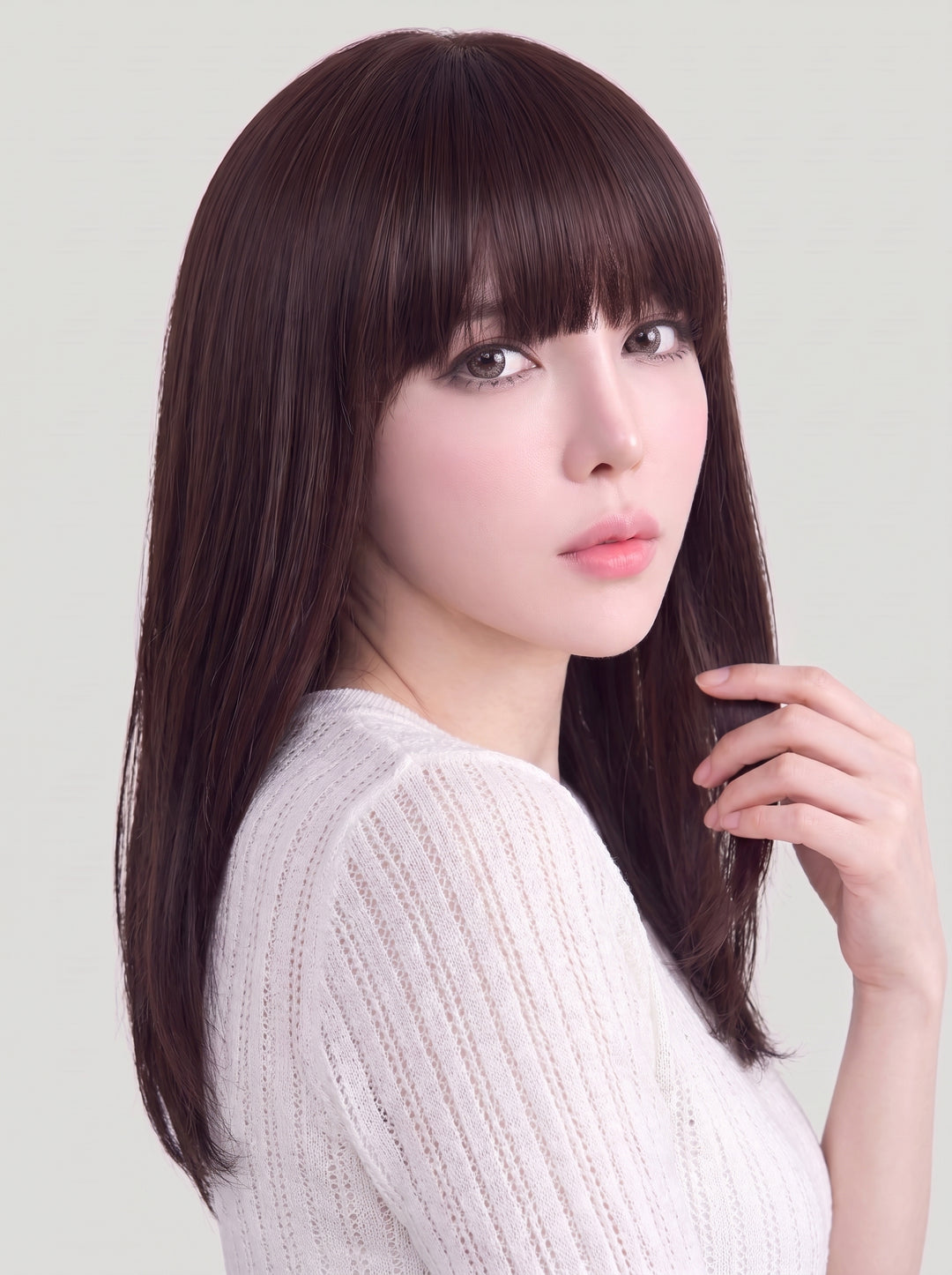 フルウィッグ ミディアムストレート：自然なウィッグ通販MYWIG