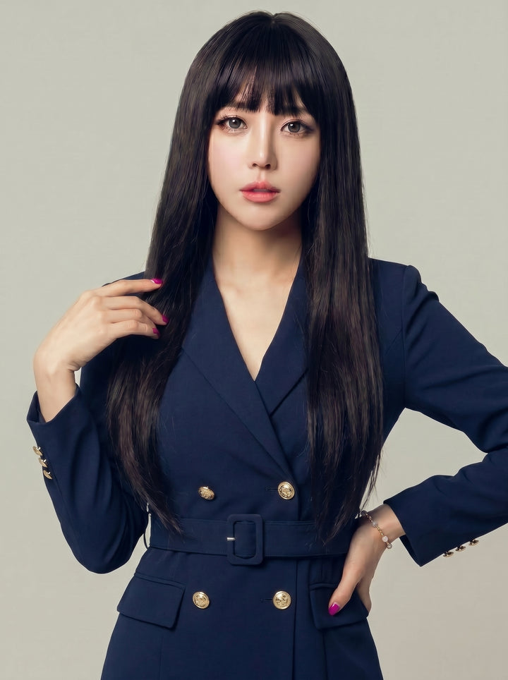 フルウィッグ レースストレート：自然なウィッグ通販MYWIG