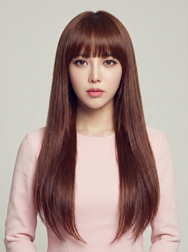 フルウィッグ レースストレート：自然なウィッグ通販MYWIG