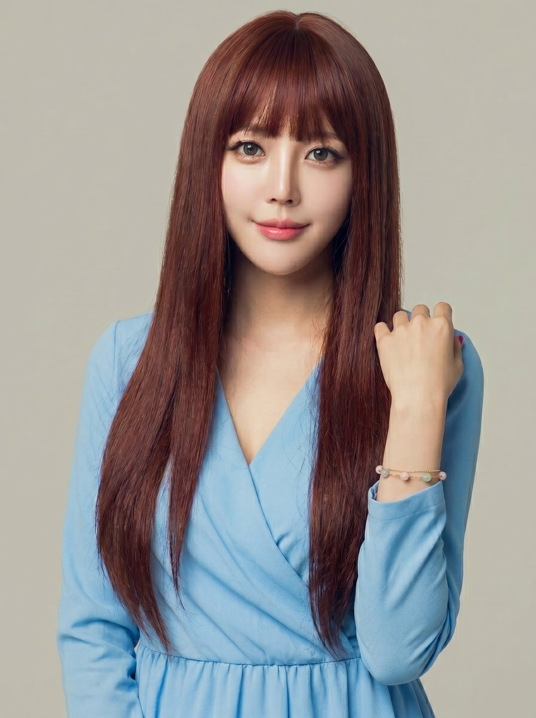 フルウィッグ レースストレート：自然なウィッグ通販MYWIG