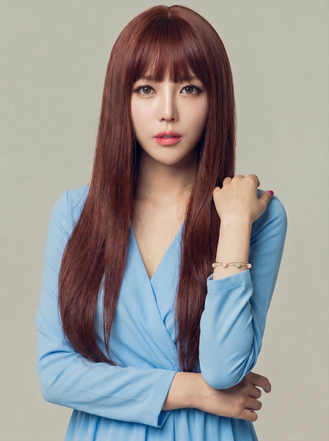 フルウィッグ レースストレート：自然なウィッグ通販MYWIG