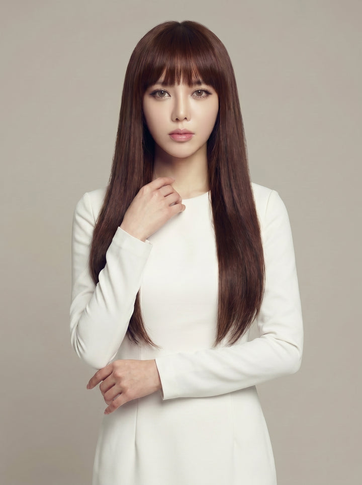 フルウィッグ レースストレート：自然なウィッグ通販MYWIG