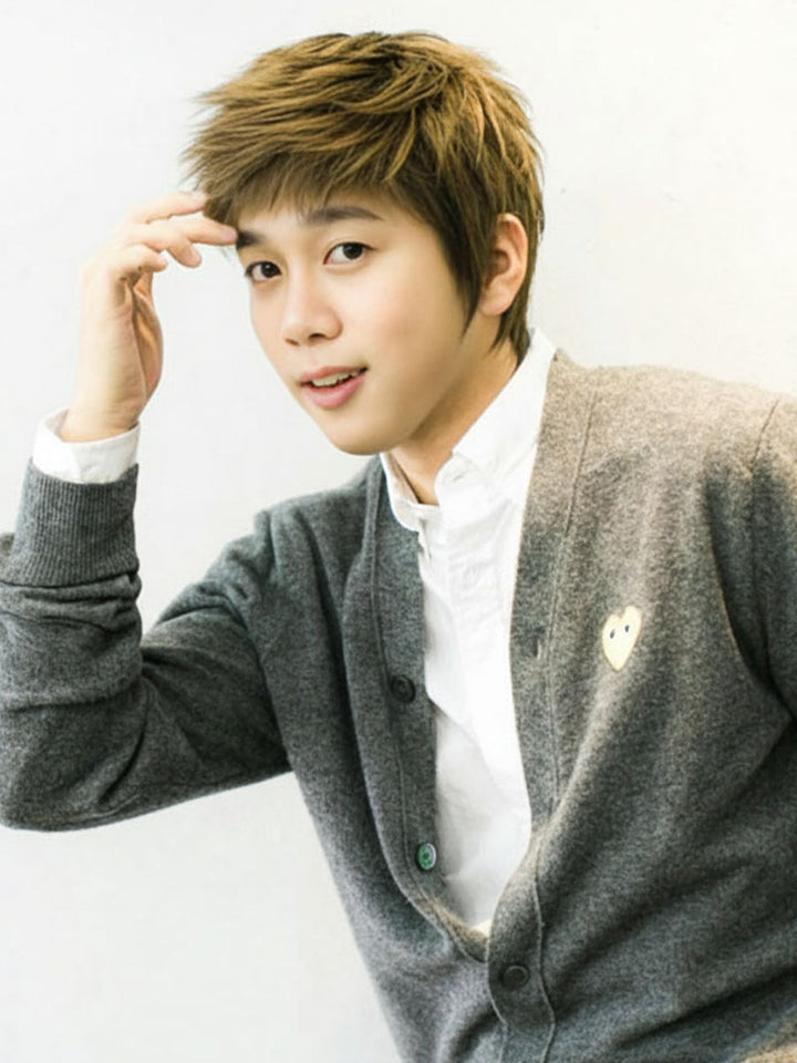 メンズウィッグ ショートシャギーカット