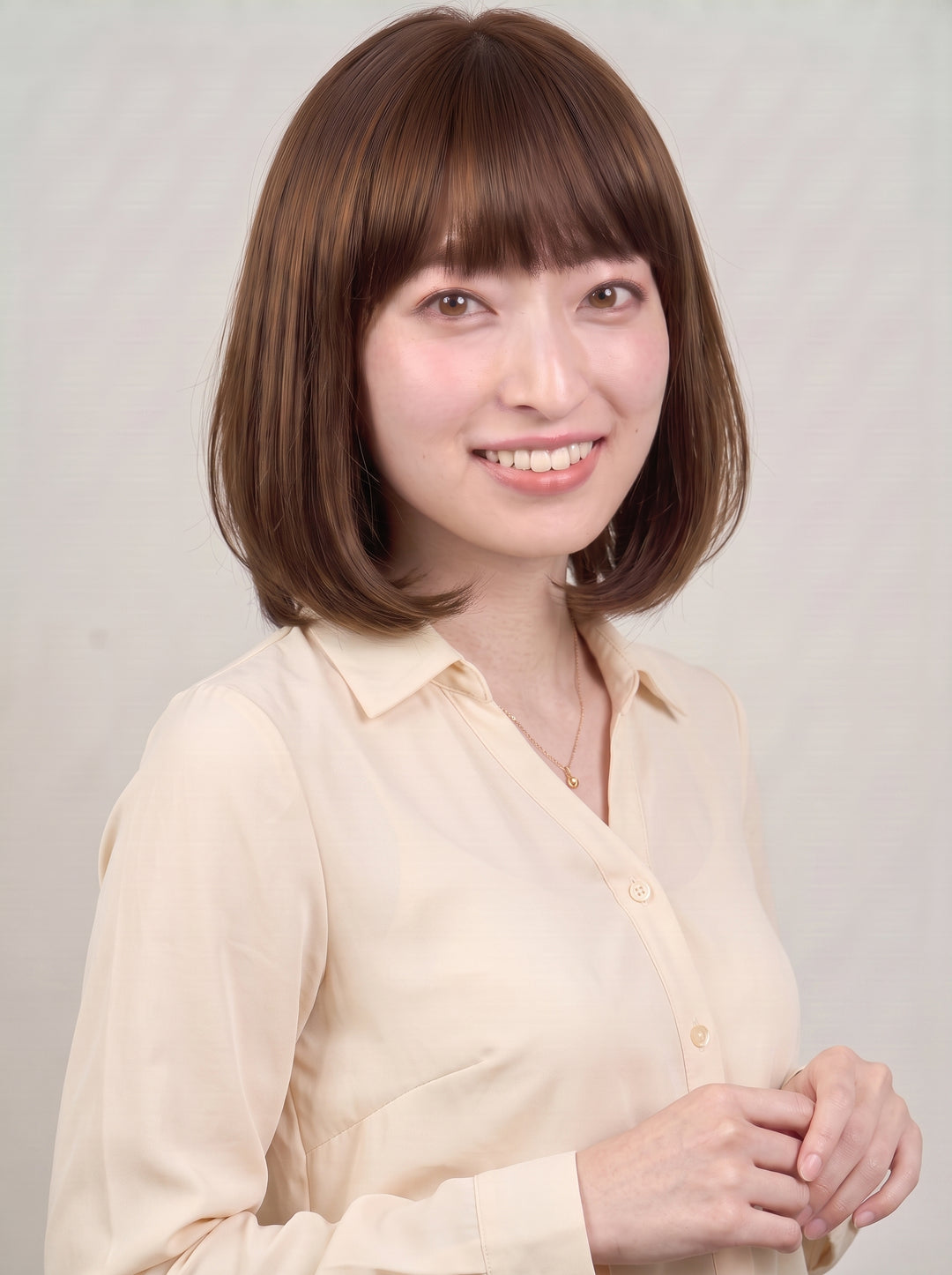 フルウィッグ ワンカールボブ