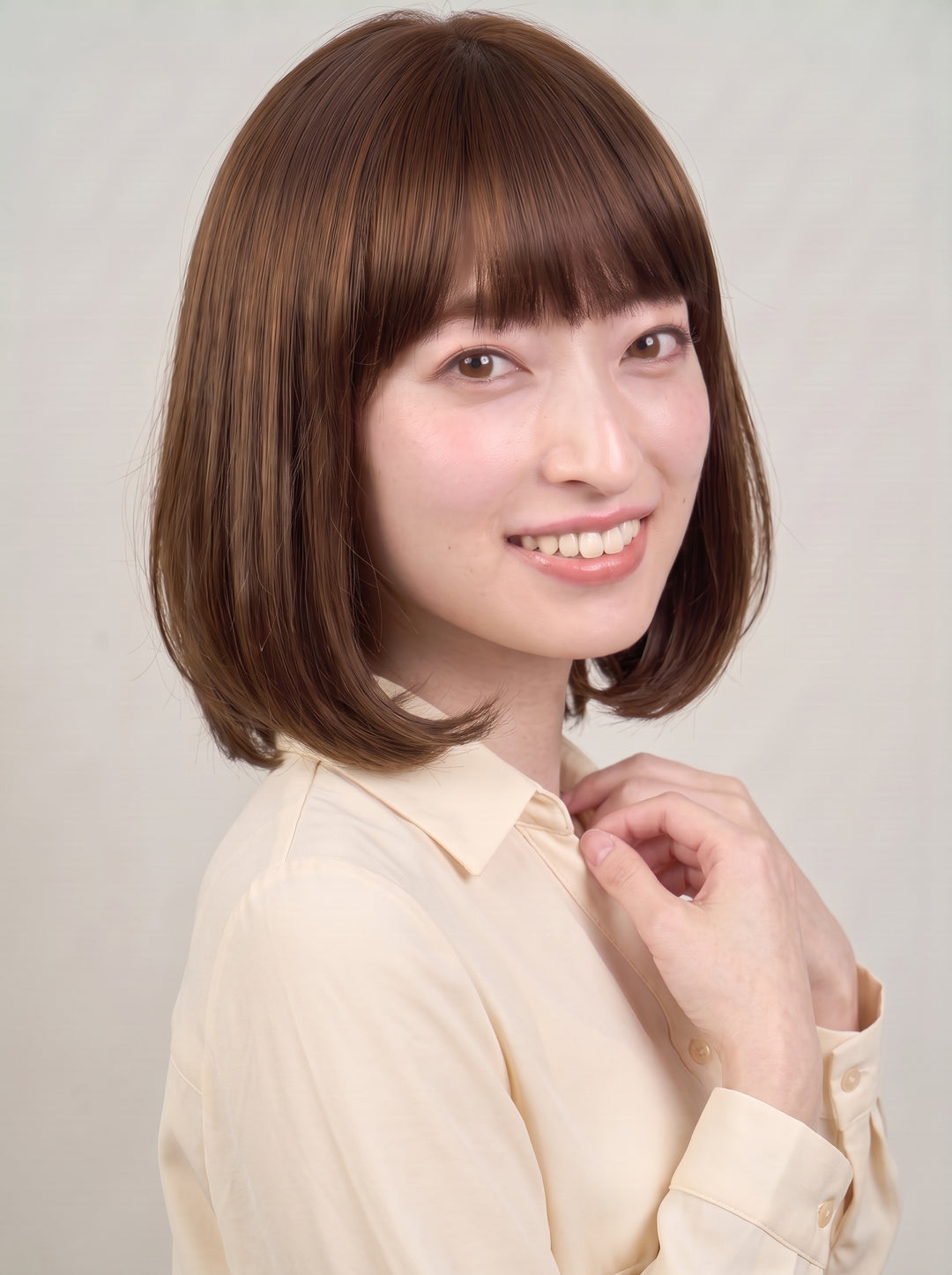 フルウィッグ ワンカールボブ