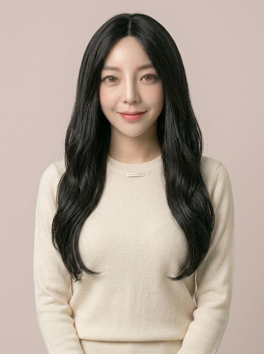 フルウィッグ ナチュラルロングウェーブサイド：自然なウィッグ通販MYWIG