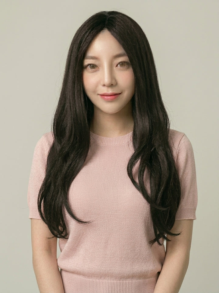 フルウィッグ ナチュラルロングウェーブサイド：自然なウィッグ通販MYWIG