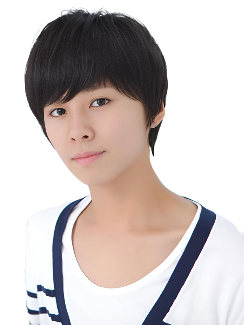 メンズウィッグ ナチュラル前髪