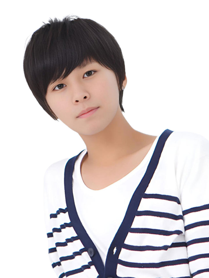 メンズウィッグ ナチュラル前髪