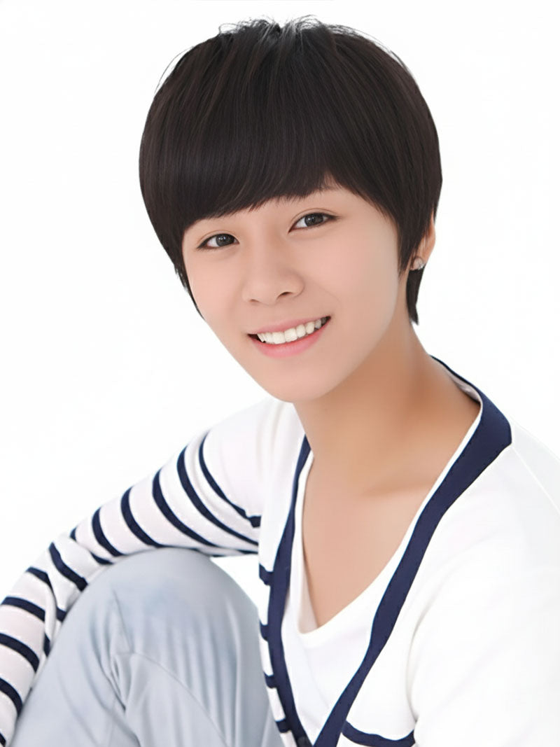 メンズウィッグ ナチュラル前髪