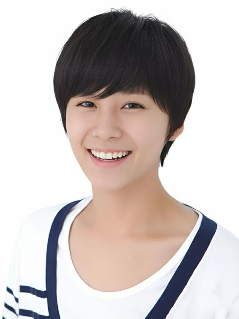 メンズウィッグ ナチュラル前髪