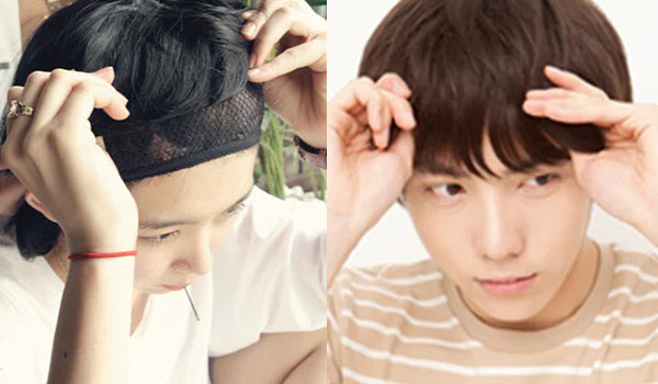 フルウィッグの取り付け方
（レディース、メンズ）