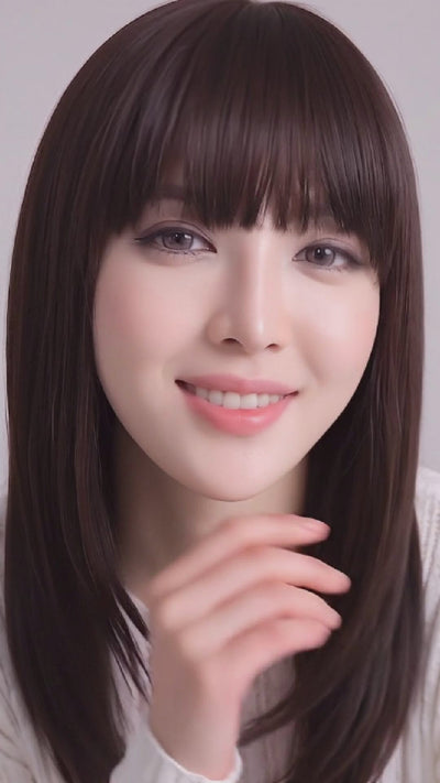 フルウィッグ ミディアムストレート：自然なウィッグ通販MYWIG