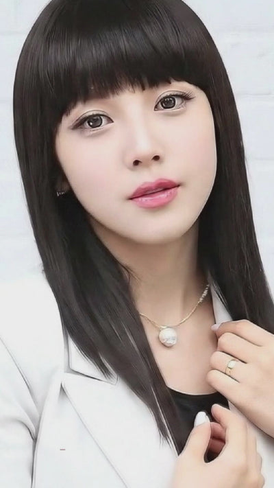 前髪ウィッグ バングタイプ トップカバーヘアピース：自然なウィッグ通販（レディース／メンズ）MYWIG