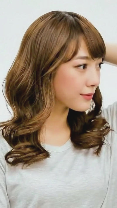 フルウィッグ ビンテージロールウェーブ