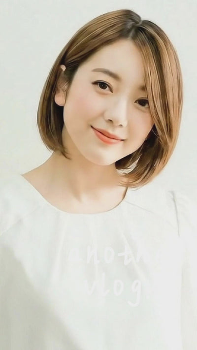 フルウィッグ アンバランスボブカット