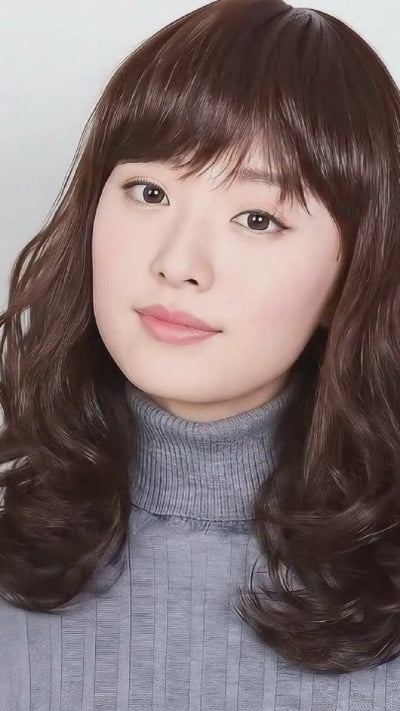 フルウィッグ ミディアムカール