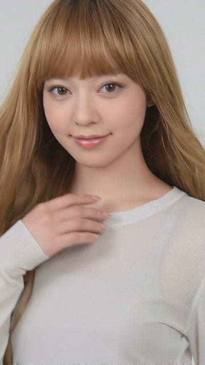 フルウィッグ ガーリッシュロングウェーブ：自然なウィッグ通販